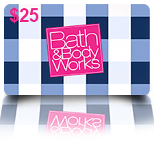 $25 Bath Body Works Gift Card