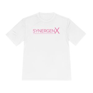 White Unisex Athletic Tee